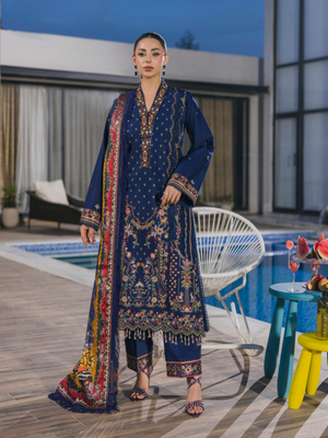 Navy Blue Charm